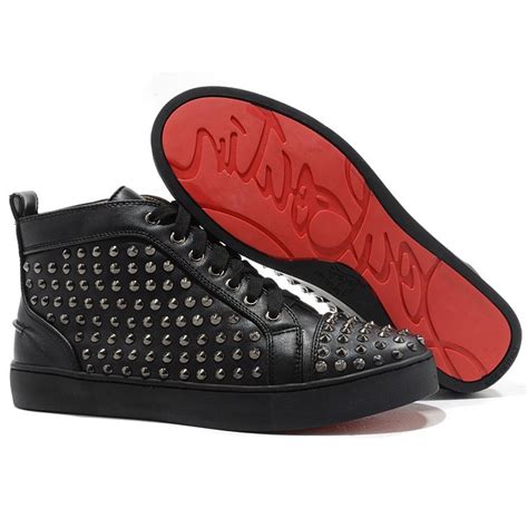 louis vuitton loafers spikes|christian Louboutin sneakers black spikes.